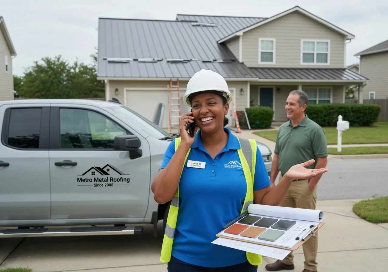 Storm Damage Metal Roof Repair in Lobelville, TN